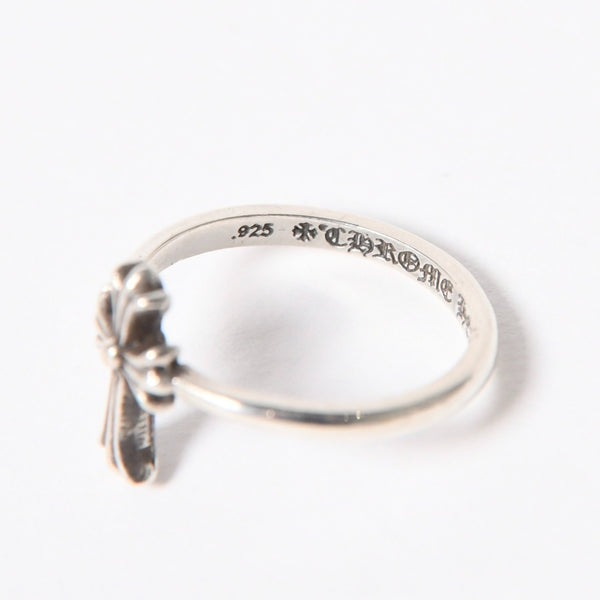 極美品 CHROME HEARTS クロムハーツ BUBBLGM CH CRS バブルガム CHクロスリング 指輪 重量約1.73g サイズ7号 シルバー925 中古 4a006261