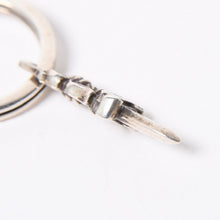 画像をギャラリービューアに読み込む, CHROME HEARTS クロムハーツ CH CRS LG &amp; No5 DGGR ラージクロス #5ダガー キーリング 重量約55.07g 美品 中古 4a006326