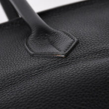 画像をギャラリービューアに読み込む, 極美品 HERMES エルメス ショルダーバーキン トリヨンクレマンス ◻︎L刻印 ゴルチェ期 ブラック シルバー金具 中古 4a006327