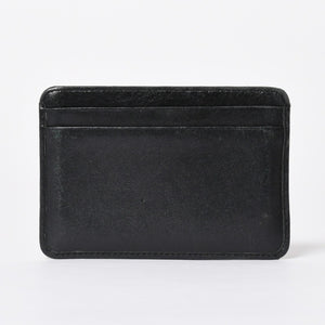 CHANEL シャネル CAMBON カンボンライン カードケース 9番台 ココマーク ラムスキン ブラック ピンク 美品 中古 4a006762