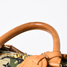 画像をギャラリービューアに読み込む, 極美品 LOUIS VUITTON ルイヴィトン ×村上隆 キーポルバンドリエール55 モノグラムモフラージュ M95774 ゴールド金具 中古 4a006335