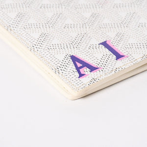 極美品 GOYARD ゴヤール ヴィクトワール ウォレット 二つ折り財布 VICTO8PMLTY50CL50X PVC レザー ホワイト 中古 4a006571