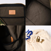 画像をギャラリービューアに読み込む, 極美品 LOUIS VUITTON ルイヴィトン ×村上隆 キーポルバンドリエール55 モノグラムモフラージュ M95774 ゴールド金具 中古 4a006335