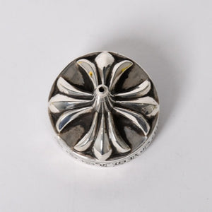 極美品 CHROME HEARTS クロムハーツ MUSTARD BOTTLE マスタード ボトル CHプラス イエロー シルバー925 中古 4a006343