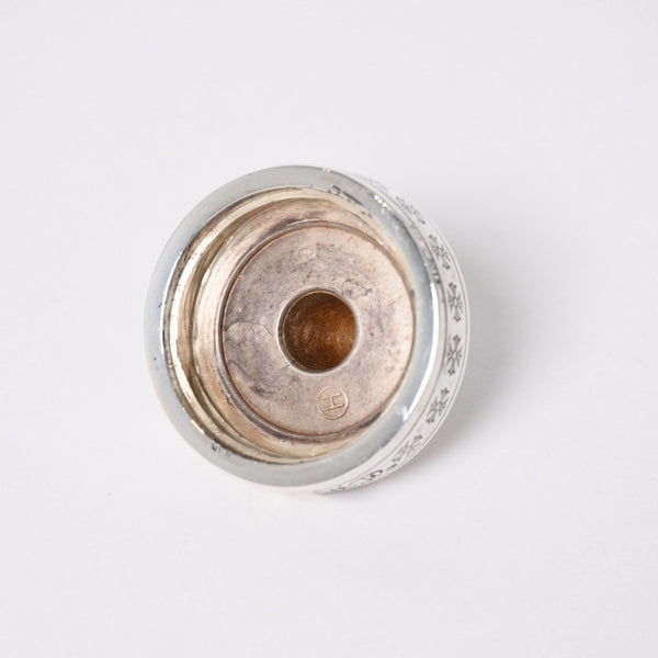 極美品 CHROME HEARTS クロムハーツ MUSTARD BOTTLE マスタード ボトル CHプラス イエロー シルバー925 中古 4a006343