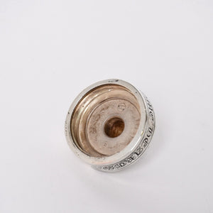 極美品 CHROME HEARTS クロムハーツ KETCHUP BOTTLE ケチャップ ボトル CHプラス レッド シルバー925 中古 4a006333
