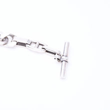 画像をギャラリービューアに読み込む, HERMES エルメス ネックレス アレア PM ネックレス 31コマ シルバー925 153g 美品 中古 4a006331