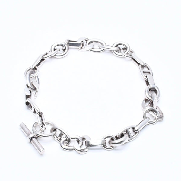 HERMES エルメス ネックレス アレア PM ネックレス 31コマ シルバー925 153g 美品 中古 4a006331