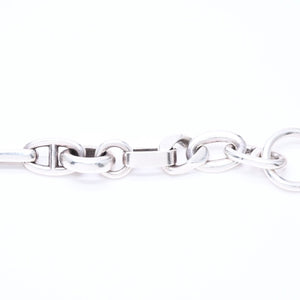 HERMES エルメス ネックレス アレア PM ネックレス 31コマ シルバー925 153g 美品 中古 4a006331