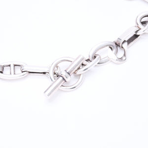 HERMES エルメス ネックレス アレア PM ネックレス 31コマ シルバー925 153g 美品 中古 4a006331