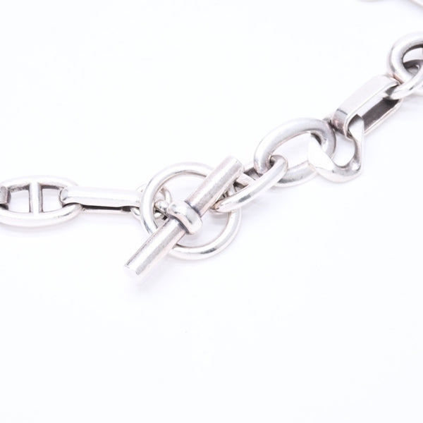 HERMES エルメス ネックレス アレア PM ネックレス 31コマ シルバー925 153g 美品 中古 4a006331