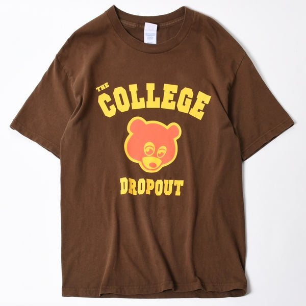 KANYE WEST カニエ ウェスト THE COLLEGE DROP OUT ザ カレッジ ドロップアウト プロモーション Tシャツ サイズL 美品 中古 4a006337