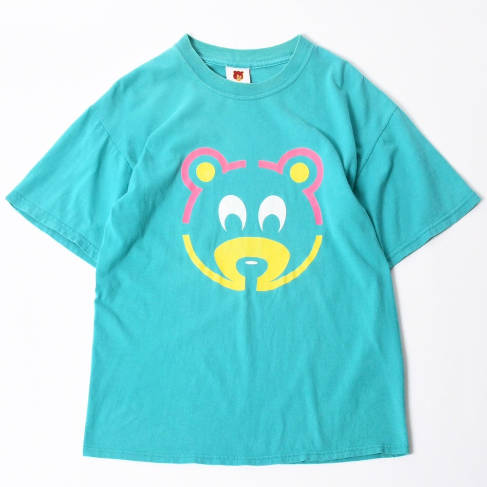 KANYE WEST カニエウェスト Late Registration 2005 プロモーション 半袖Tシャツ 非売品 カニエベア ターコイズ 美品 中古 4a006341