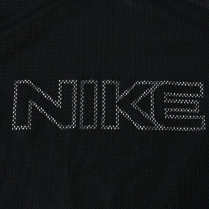 NIKE ナイキ メッシュ タンクトップ ノースリーブ ロゴ タイランド製 ポリエステル ブラック サイズL 美品 中古 4a006299