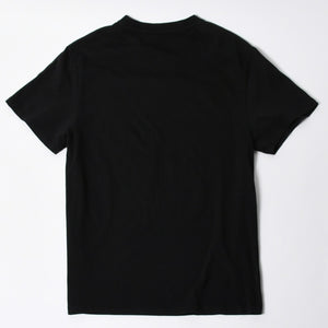 新品同様品 LOEWE ロエベ Tシャツ 半袖 クルーネック カットソー アナグラム 刺繍 コットン ブラック ホワイト サイズM 中古 4a006873