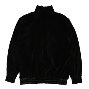 GUCCI グッチ オーバーサイズ ベロア ジャケット ブルゾン 2020SS ロゴ サイズ L ブラック 595533 美品 中古 4a006350