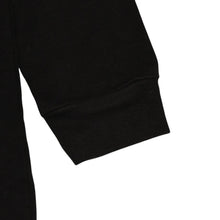 Load the image into the gallery viewer. CHROME HEARTS クロムハーツ ホースシュー ヘアリー クロス ロングTシャツ キッズ コットン ブラック サイズ2T 美品 中古 4a006245