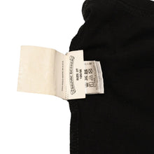 Load the image into the gallery viewer. CHROME HEARTS クロムハーツ ホースシュー ヘアリー クロス ロングTシャツ キッズ コットン ブラック サイズ2T 美品 中古 4a006245