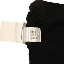 Load the image into the gallery viewer. CHROME HEARTS クロムハーツ ホースシュー ヘアリー クロス ロングTシャツ キッズ コットン ブラック サイズ2T 美品 中古 4a006245