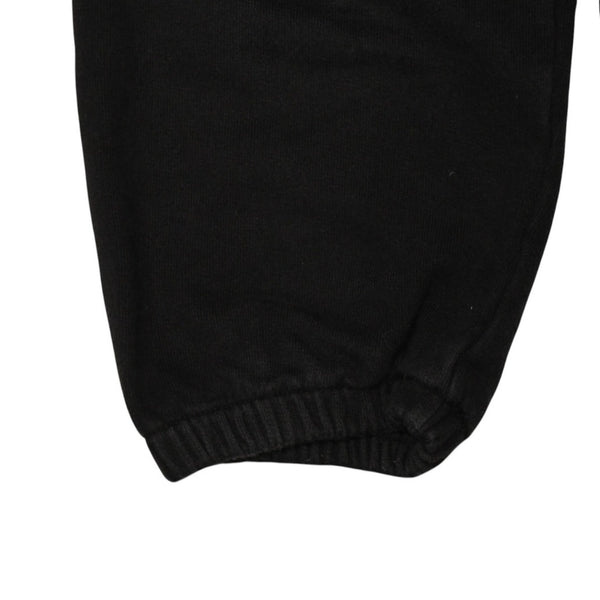 CHROME HEARTS クロムハーツ Side Logo Sweat Pants サイドロゴプリント スウェットパンツ ブラック イエロー サイズ4T 美品 中古 4a006246