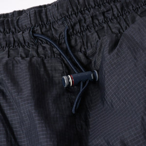 Thom Browne トムブラウン ハーフパンツ 半ズボン リップストップ 4-BAR トラックショートパンツ ブラック 美品 中古 4a006360