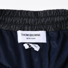 画像をギャラリービューアに読み込む, Thom Browne トムブラウン ハーフパンツ 半ズボン リップストップ 4-BAR トラックショートパンツ ブラック 美品 中古 4a006360