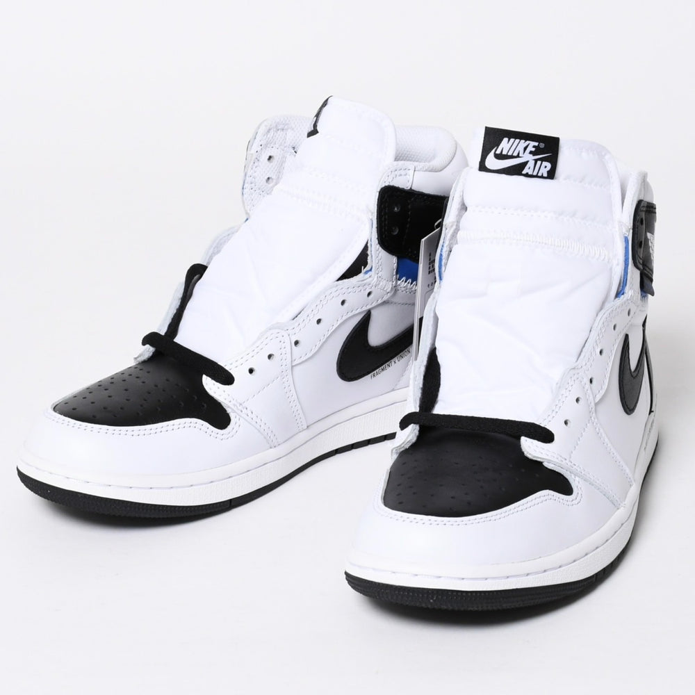 新品未使用品 NIKE AIR JORDAN 1 RETRO HI OG エアジョーダン 1 × UNION ユニオン × FRAGMENT DESIGN フラグメントデザイン サイズ9.0 中古 4a006258