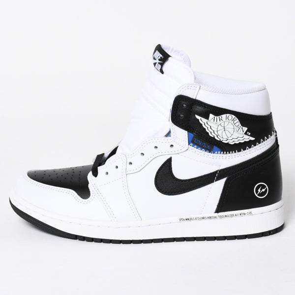 新品未使用品 NIKE AIR JORDAN 1 RETRO HI OG エアジョーダン 1 × UNION ユニオン × FRAGMENT DESIGN フラグメントデザイン サイズ9.0 中古 4a006258