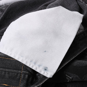 極美品 CHROME HEARTS クロムハーツ Levi's リーバイス 501 デニム ブラック クロスパッチ ラージクロス スモールクロス サイズ34 中古 4a006484