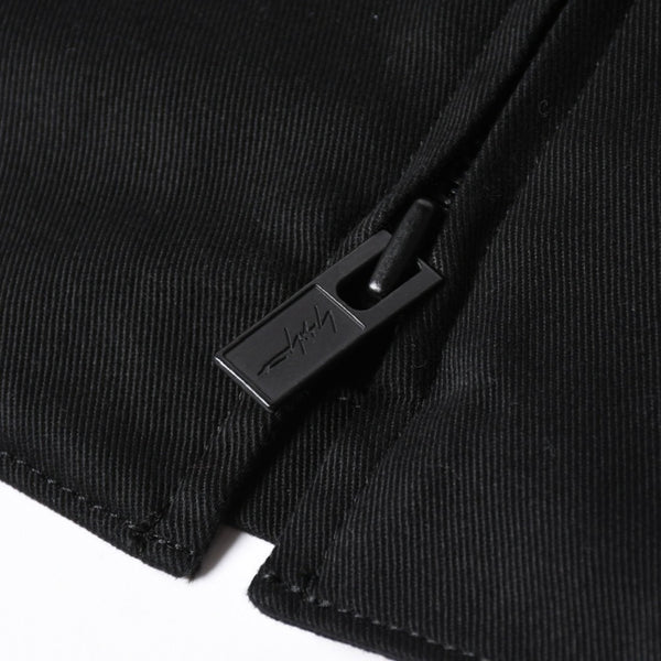 極美品 Y's for men 24AW ジップアップブルゾン アウター ライダースジャケット サイズ4 ブラック MP-Y01-011 中古 4a005912