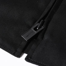 Load the image into the gallery viewer. 極美品 Y's for men 24AW ジップアップブルゾン アウター ライダースジャケット サイズ4 ブラック MP-Y01-011 中古 4a005912