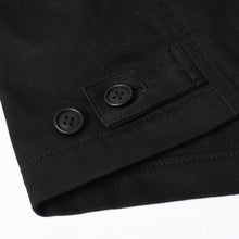 Load the image into the gallery viewer. 極美品 Y's for men 24AW ジップアップブルゾン アウター ライダースジャケット サイズ4 ブラック MP-Y01-011 中古 4a005912