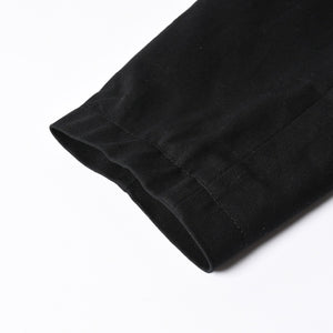 極美品 Y's for men 24AW ジップアップブルゾン アウター ライダースジャケット サイズ4 ブラック MP-Y01-011 中古 4a005912