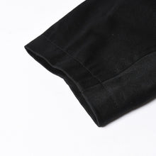 Load the image into the gallery viewer. 極美品 Y's for men 24AW ジップアップブルゾン アウター ライダースジャケット サイズ4 ブラック MP-Y01-011 中古 4a005912
