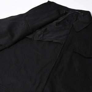 極美品 Y's for men 24AW ジップアップブルゾン アウター ライダースジャケット サイズ4 ブラック MP-Y01-011 中古 4a005912