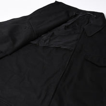 Load the image into the gallery viewer. 極美品 Y's for men 24AW ジップアップブルゾン アウター ライダースジャケット サイズ4 ブラック MP-Y01-011 中古 4a005912