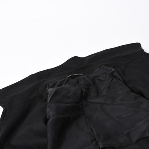 極美品 Y's for men 24AW ジップアップブルゾン アウター ライダースジャケット サイズ4 ブラック MP-Y01-011 中古 4a005912