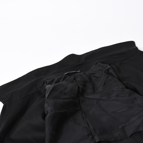 極美品 Y's for men 24AW ジップアップブルゾン アウター ライダースジャケット サイズ4 ブラック MP-Y01-011 中古 4a005912