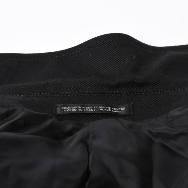 極美品 Y's for men 24AW ジップアップブルゾン アウター ライダースジャケット サイズ4 ブラック MP-Y01-011 中古 4a005912