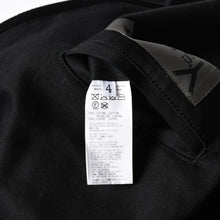 Load the image into the gallery viewer. 極美品 Y's for men 24AW ジップアップブルゾン アウター ライダースジャケット サイズ4 ブラック MP-Y01-011 中古 4a005912