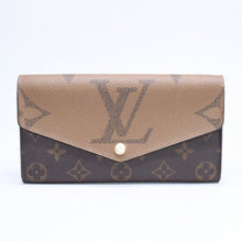 画像をギャラリービューアに読み込む, LOUIS VUITTON ルイヴィトン ポルトフォイユ サラ M80726 長財布 ロングウォレット ブラウン モノグラムキャンバス ジャイアントリバースキャンバス 良品 中古 4a006183