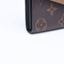 画像をギャラリービューアに読み込む, LOUIS VUITTON ルイヴィトン ポルトフォイユ サラ M80726 長財布 ロングウォレット ブラウン モノグラムキャンバス ジャイアントリバースキャンバス 良品 中古 4a006183