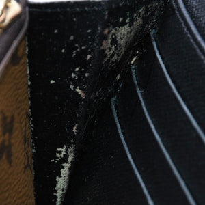 LOUIS VUITTON ルイヴィトン ポルトフォイユ サラ M80726 長財布 ロングウォレット ブラウン モノグラムキャンバス ジャイアントリバースキャンバス 良品 中古 4a006183
