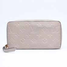画像をギャラリービューアに読み込む, LOUIS VUITTON ルイヴィトン ジッピーウォレット M28792 長財布 ロングウォレット モノグラムアンプラント トゥルトレール エンボス加工 ゴールド金具 美品 中古 4a006177