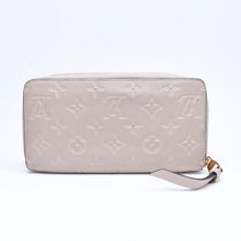画像をギャラリービューアに読み込む, LOUIS VUITTON ルイヴィトン ジッピーウォレット M28792 長財布 ロングウォレット モノグラムアンプラント トゥルトレール エンボス加工 ゴールド金具 美品 中古 4a006177