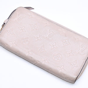 LOUIS VUITTON ルイヴィトン ジッピーウォレット M28792 長財布 ロングウォレット モノグラムアンプラント トゥルトレール エンボス加工 ゴールド金具 美品 中古 4a006177