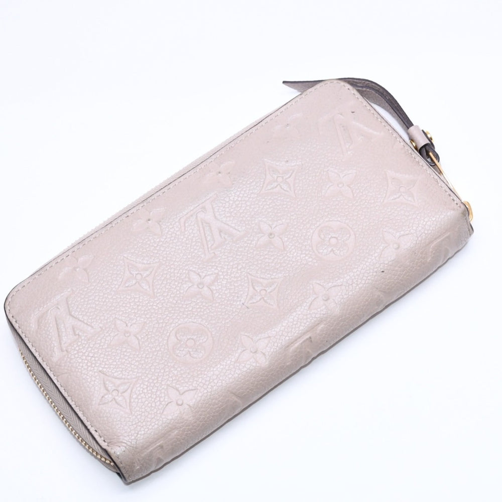 LOUIS VUITTON ルイヴィトン ジッピーウォレット M28792 長財布 ロングウォレット モノグラムアンプラント トゥルトレール エンボス加工 ゴールド金具 美品 中古 4a006177