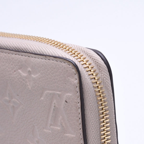 LOUIS VUITTON ルイヴィトン ジッピーウォレット M28792 長財布 ロングウォレット モノグラムアンプラント トゥルトレール エンボス加工 ゴールド金具 美品 中古 4a006177