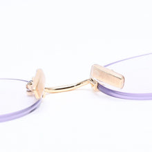 画像をギャラリービューアに読み込む, 極美品 MIU MIU ミュウミュウ 眼鏡 メガネ アイウェア オーバル型 リムレスサングラス SMUA54 サイズ51◻︎20 中古 4a006475