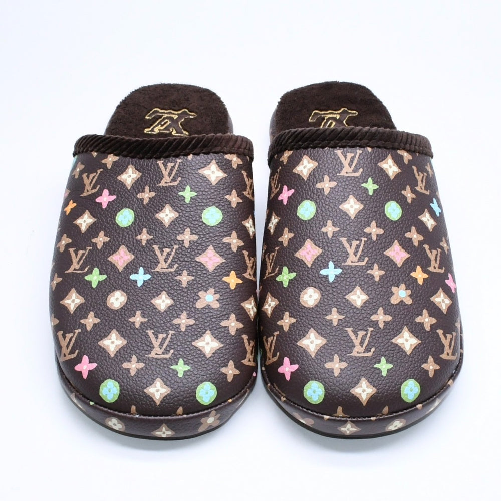 新品同様品 LOUIS VUITTON ルイヴィトン LV パレス ライン ミュール スリッパ サイズ3 モノグラム クラギー Tyler The Creator 中古 4a006367
